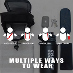 Sac de Sport Magnétique Grande Capacité – Support Téléphone & Bouteille
