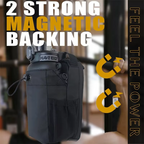 Sac de Sport Magnétique Grande Capacité – Support Téléphone & Bouteille
