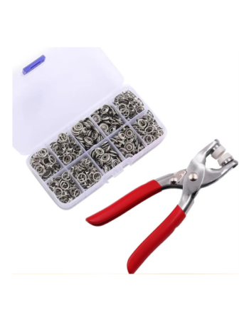 Kit Pince à Pressions avec 100 Boutons Pression