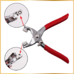 Kit Pince à Pressions & 100 Boutons Métallique