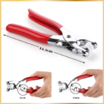 Kit Pince à Pressions & 100 Boutons Métallique