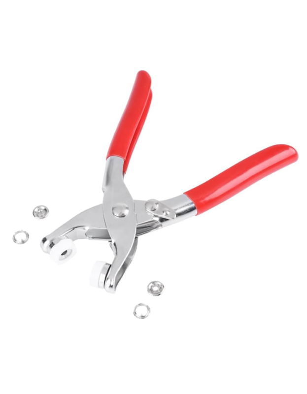 Kit Pince à Pressions & 100 Boutons Métalliques