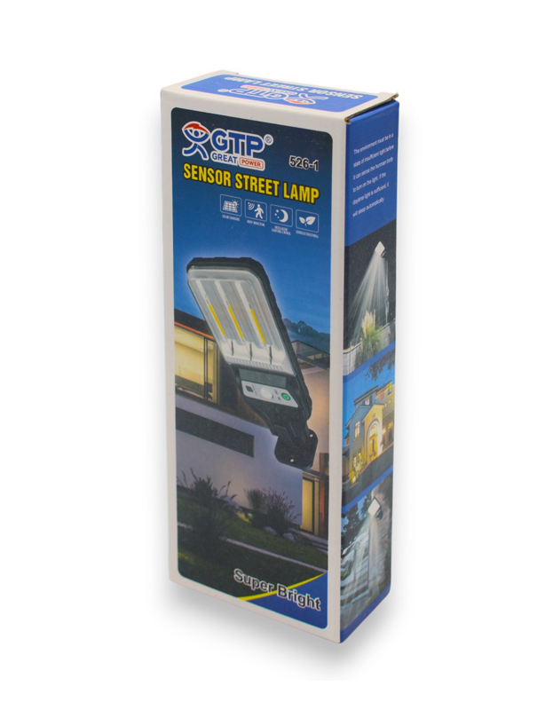 Lampadaire Solaire avec Détecteur de Mouvement 526-1 Lampadaire Solaire avec Détecteur de Mouvement 526-1