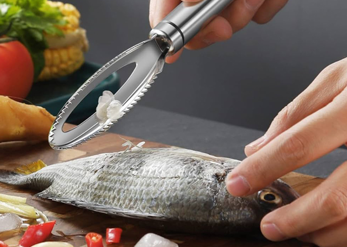 Grattoir à écailles de poisson