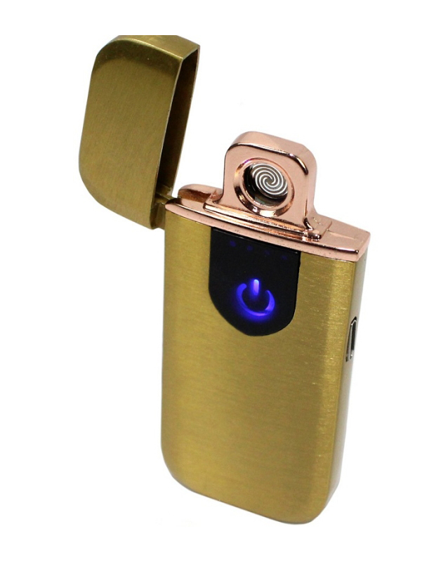Briquet Électrique De Chargement USB - Métal - Ultra Fine - Écran Tactile - Indicateur LED - GR - Gold - ExpresDeal Tunisie - 2 Briquet Électrique De Chargement USB - Métal - Ultra Fine - Écran Tactile - Indicateur LED - GR - Gold - ExpresDeal Tunisie