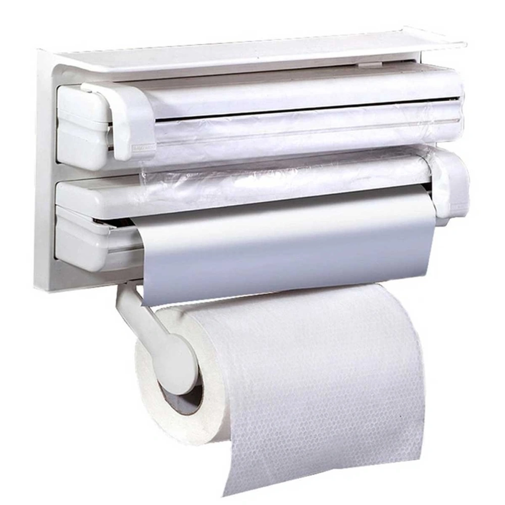 Distributeur de Papier 3 en 1 Blanc - ExpresDeal Tunisie Distributeur de Papier 3 en 1 Blanc - ExpresDeal Tunisie