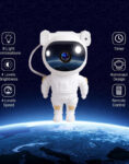 Veilleuse Projecteur Astronaute Ciel Etoilé avec télécommande