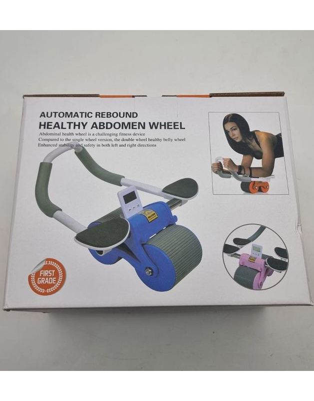 Roue Abdominale Automatique à Rebond AB-ROLLER-ExpresDeal-Tunisie-1 Roue Abdominale Automatique à Rebond AB-ROLLER