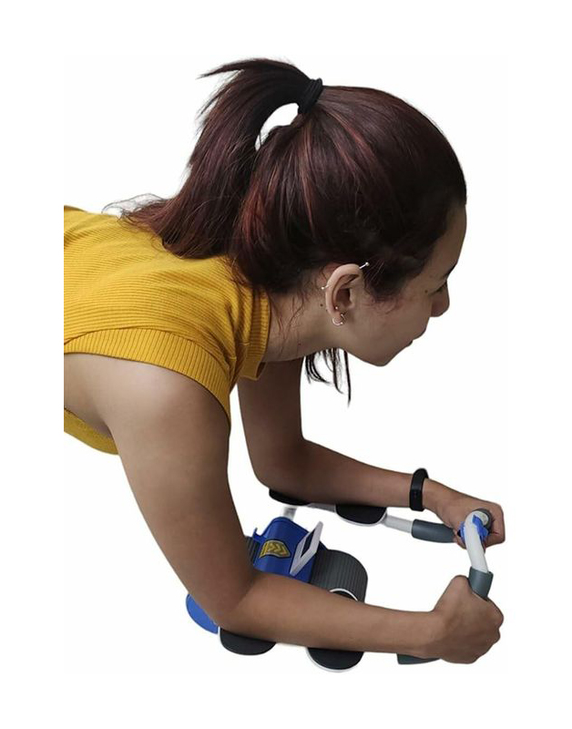 Roue Abdominale Automatique à Rebond AB-ROLLER-ExpresDeal-Tunisie Roue Abdominale Automatique à Rebond AB-ROLLER